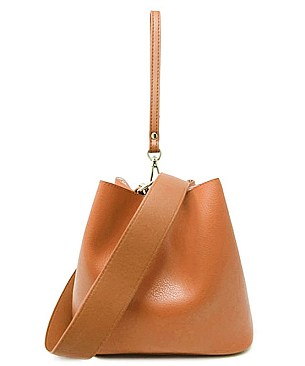 CLASSY FAUX LEATHER MESSENGER BAG JP-HR073