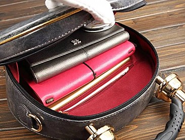 Real Alarm Clock Vintage Women Handbags