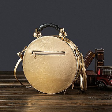 Real Alarm Clock Vintage Women Handbags