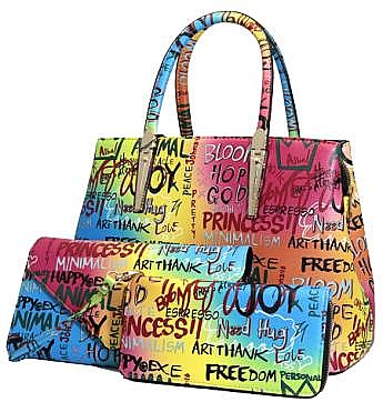 GRAFFITI 3 in 1 Satchel Value SET