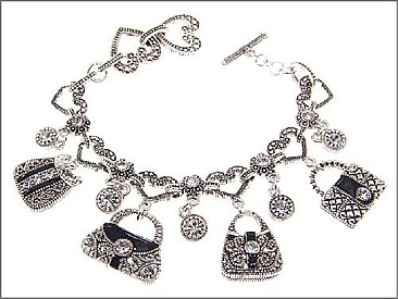 B8754L AS/CY Laddy Theme Toggler Fashion Bracelet