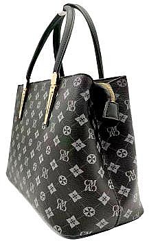 Classic TOP-HANDLE MONOGRAMMED 3 IN 1 SATCHEL Set