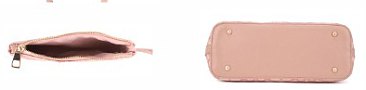 3-in-1 Oval Monogram Handbag / Crossbody Wallet Set