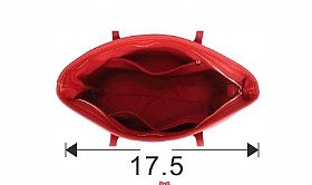 3-IN-1 Fashion Design Tote Bag W Crossbody & Wallet Set