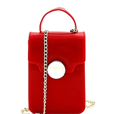 JELLY CELLPHONE HOLDER CROSS BODY