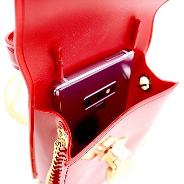 JELLY CELLPHONE HOLDER CROSS BODY