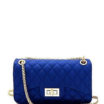 Quilted Matte Jelly Small 2 Way Shoulder Bag JP067-MH