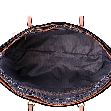Classy 3 in 1 Shopper Tote Value SET MH-JX19202