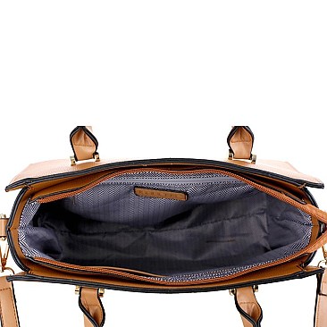 Classy 3 in 1 Structured Satchel Value SET MH-JX19203