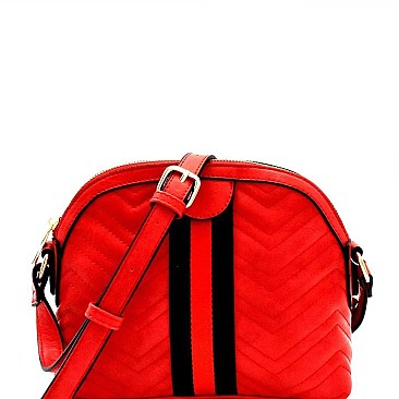 Stripe Chevron Quilted Shoulder Bag MH-JY0237