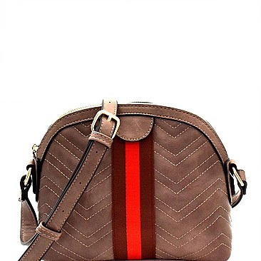 Stripe Chevron Quilted Shoulder Bag MH-JY0237