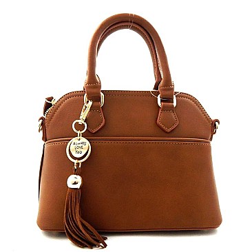 SMALL ACCENTED SIZE FANCY SATCHEL