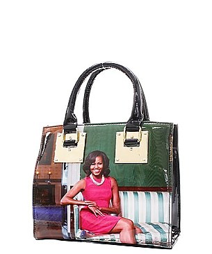 MICHELLE OBAMA SMALL BOXY SATCHEL