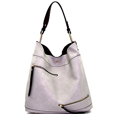 LD0621-LP Multi Pocket 2 in 1 Hobo