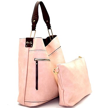 LD0621-LP Multi Pocket 2 in 1 Hobo