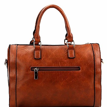 Bohemian Tassel Boston Satchel Wallet SET  MH-LF1671W