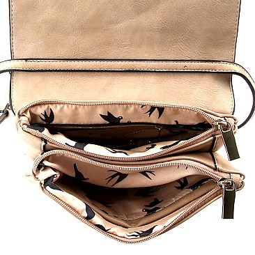 Flap Cross Body Messenger MH-LF170