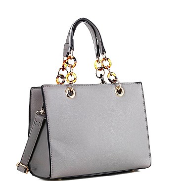 Classy Link Chain 2Way Medium Satchel