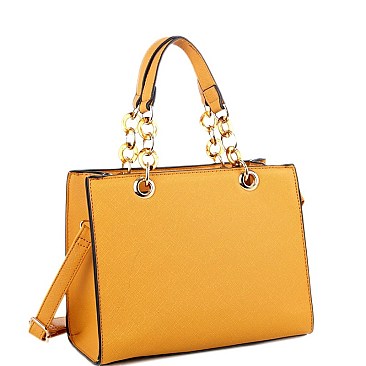 Classy Link Chain 2Way Medium Satchel