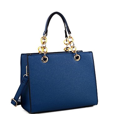 Classy Link Chain 2Way Medium Satchel