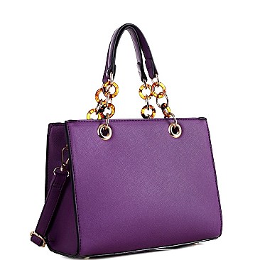 Classy Link Chain 2Way Medium Satchel