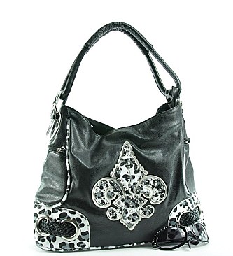 Fleur De Lis Shoulder Bag