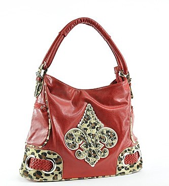 Fleur De Lis Shoulder Bag