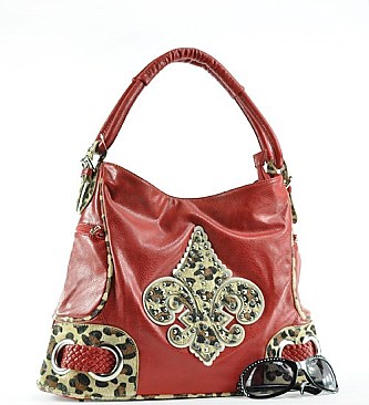 Fleur De Lis Shoulder Bag