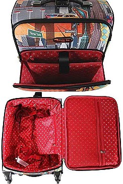 NICOLE LEE 20 INCH LUGGAGE TRUNK