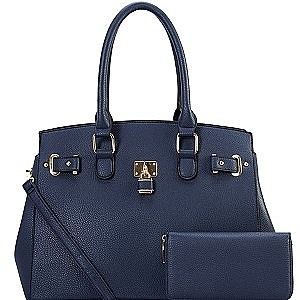 Kiss-Lock Oversize 2 Way Satchel Set