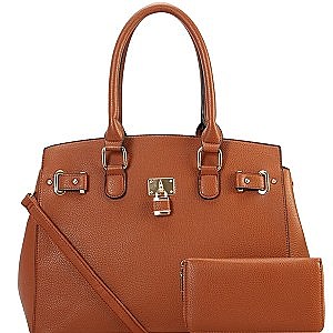 Kiss-Lock Oversize 2 Way Satchel Set