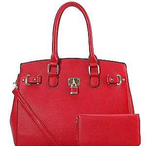 Kiss-Lock Oversize 2 Way Satchel Set