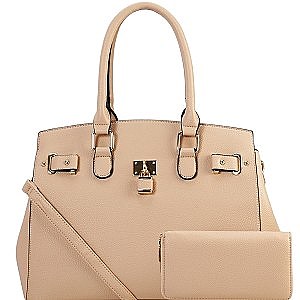 Kiss-Lock Oversize 2 Way Satchel Set