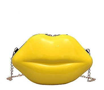 Sexy Lips Style Cross-Body Shoulder Bag