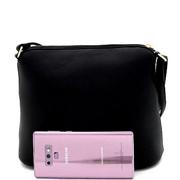 DOME LEOPARD PRINT CROSS BODY MESSENGER