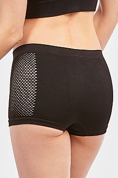 PACK OF 12 PIECES STYLISH LADIES SEAMLESS BOYSHORT PANTY MULP0234SB1