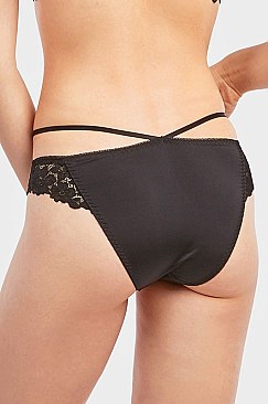 PACK OF 12 PIECES SEXY LACED BIKINI PANTY MULP6145NK