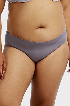 PACK OF 12 PIECES SEXY SEAMLESS PLUS SIZE BIKINI MULP7269PKX