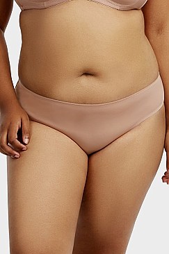 PACK OF 12 PIECES SEXY SEAMLESS PLUS SIZE BIKINI MULP7269PKX