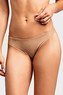 PACK OF 12 PIECES SEAMLESS LADIES THONG PANTY MULP7390PT