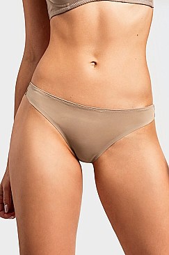 PACK OF 12 PIECES SEAMLESS LADIES THONG PANTY MULP7390PT