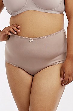 PACK OF 12 PIECES STYLISH MAXI/FULLBRIEF SEAMLESS PLUS SIZE PANTY MULP7439PRX5