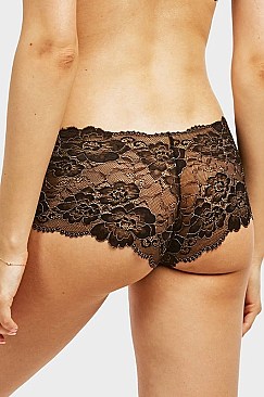 PACK OF 12 PIECES SULTRY LACE HIPSTER PANTY MULP7970LH2