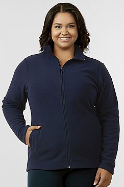 PACK OF 3 PIECES LADIES POLAR FLEECE JACKET PLUS SIZE MULPF200XE