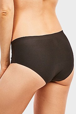 PACK OF 12 PIECES STYLISH SEAMLESS HIPSTER PANTY MULPN2062HP