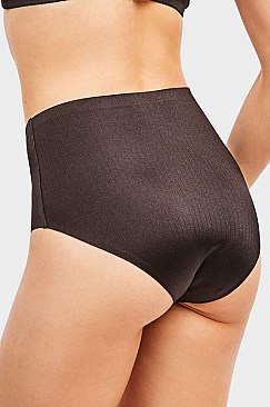 PACK OF 12 PIECES SEAMLESS MAXI PANTY MULPN6140R2