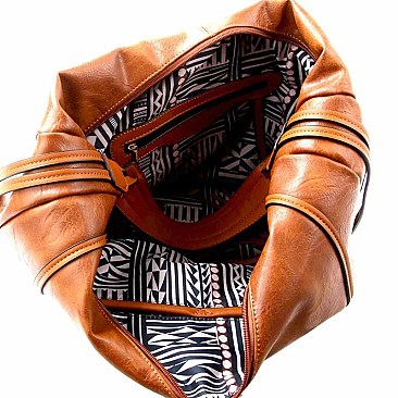 Tassel Accent Single Strap Hobo Wallet SET MH-LQF0011W