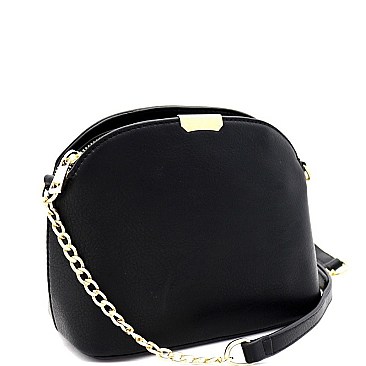 MULTI COMPARTMENT DOME CROSS BODY