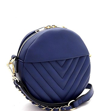 Stylish Chevron Quilted Cross Body Shoulder Bag MH-LS2462