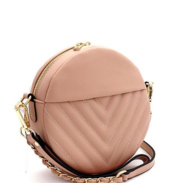 Stylish Chevron Quilted Cross Body Shoulder Bag MH-LS2462